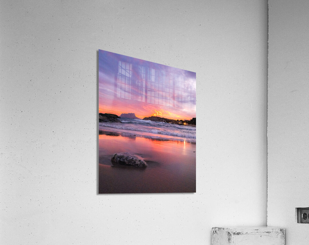 the sunset Acrylic Print