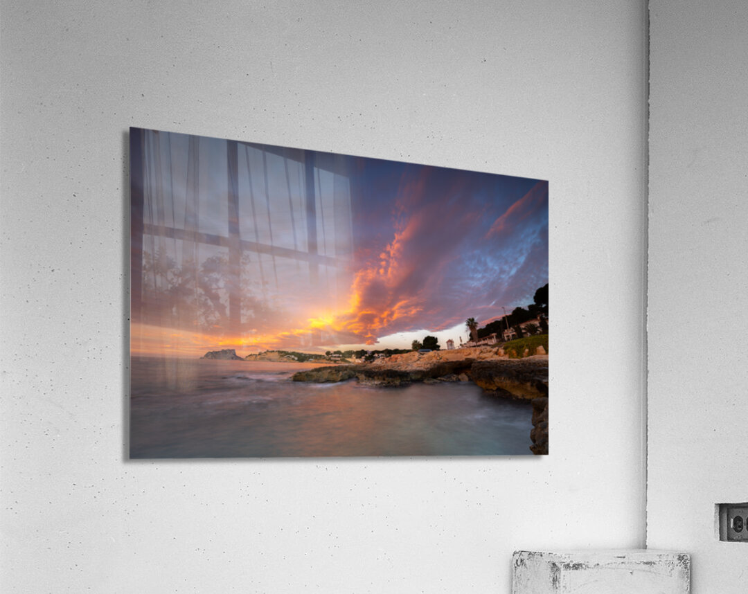 golden hour Acrylic Print