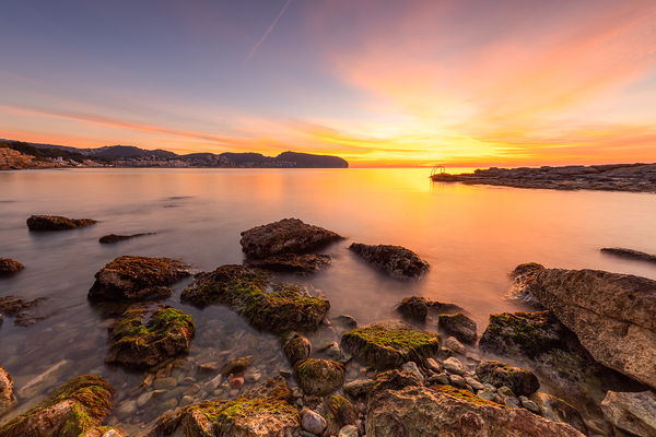 Sunrise in Moraira Print