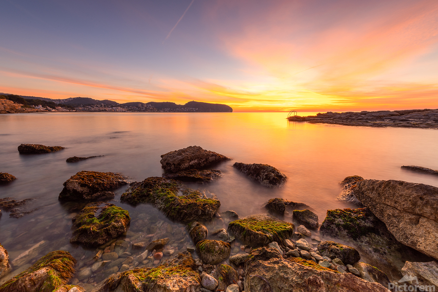 Sunrise in Moraira  Print
