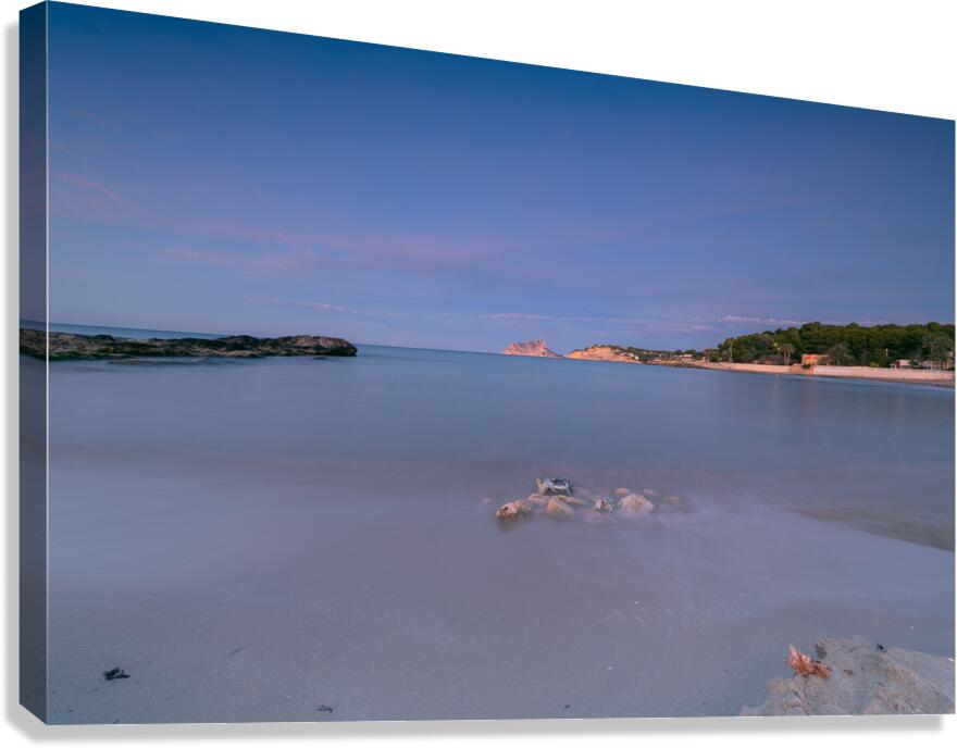 blue hour Canvas Print