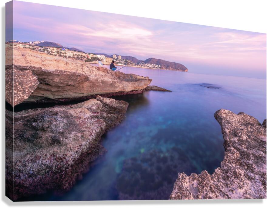 fishing Canvas Print