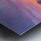 the sunset Metal print