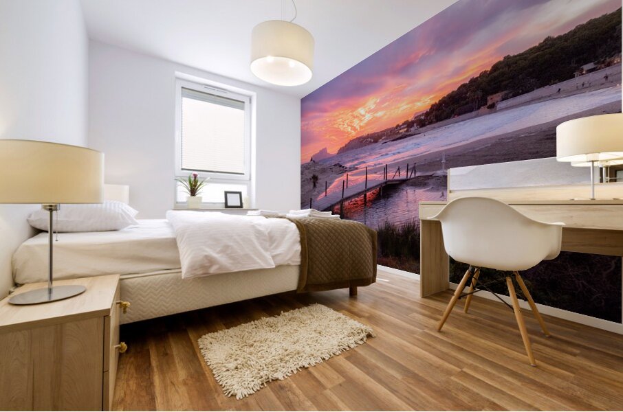 the bridge Mural print