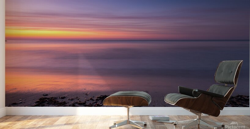 the fish boats Wall Murals