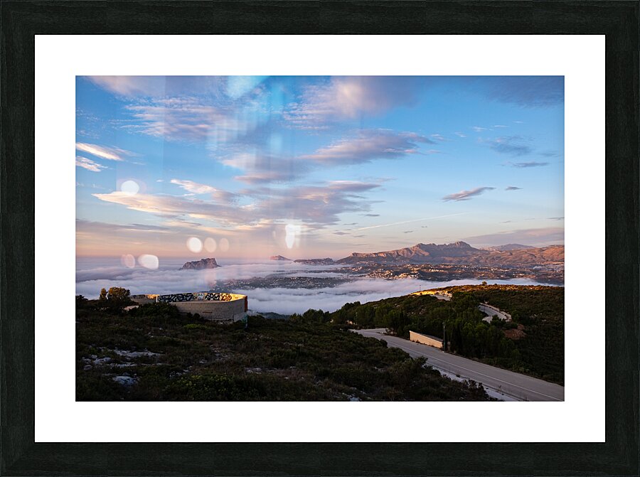 nebel Picture Frame print