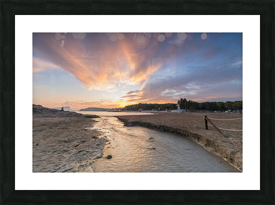 sun Picture Frame print