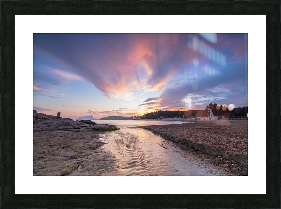 Cloud  Picture Frame print