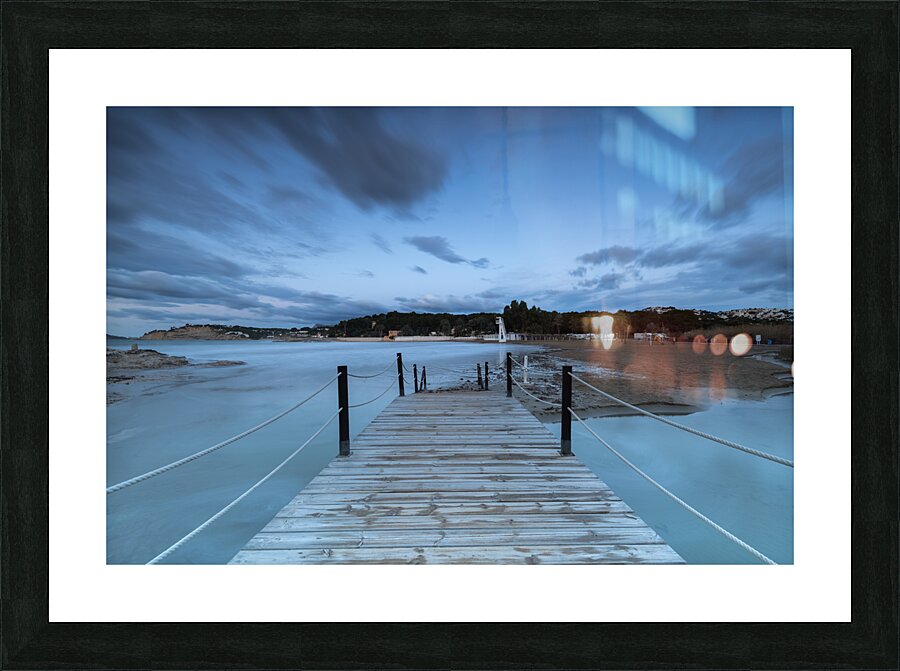 Bridge  Picture Frame print