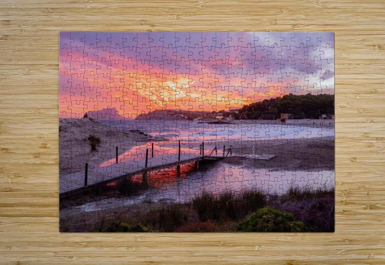 the bridge Uchral Chuluunbat Puzzle printing