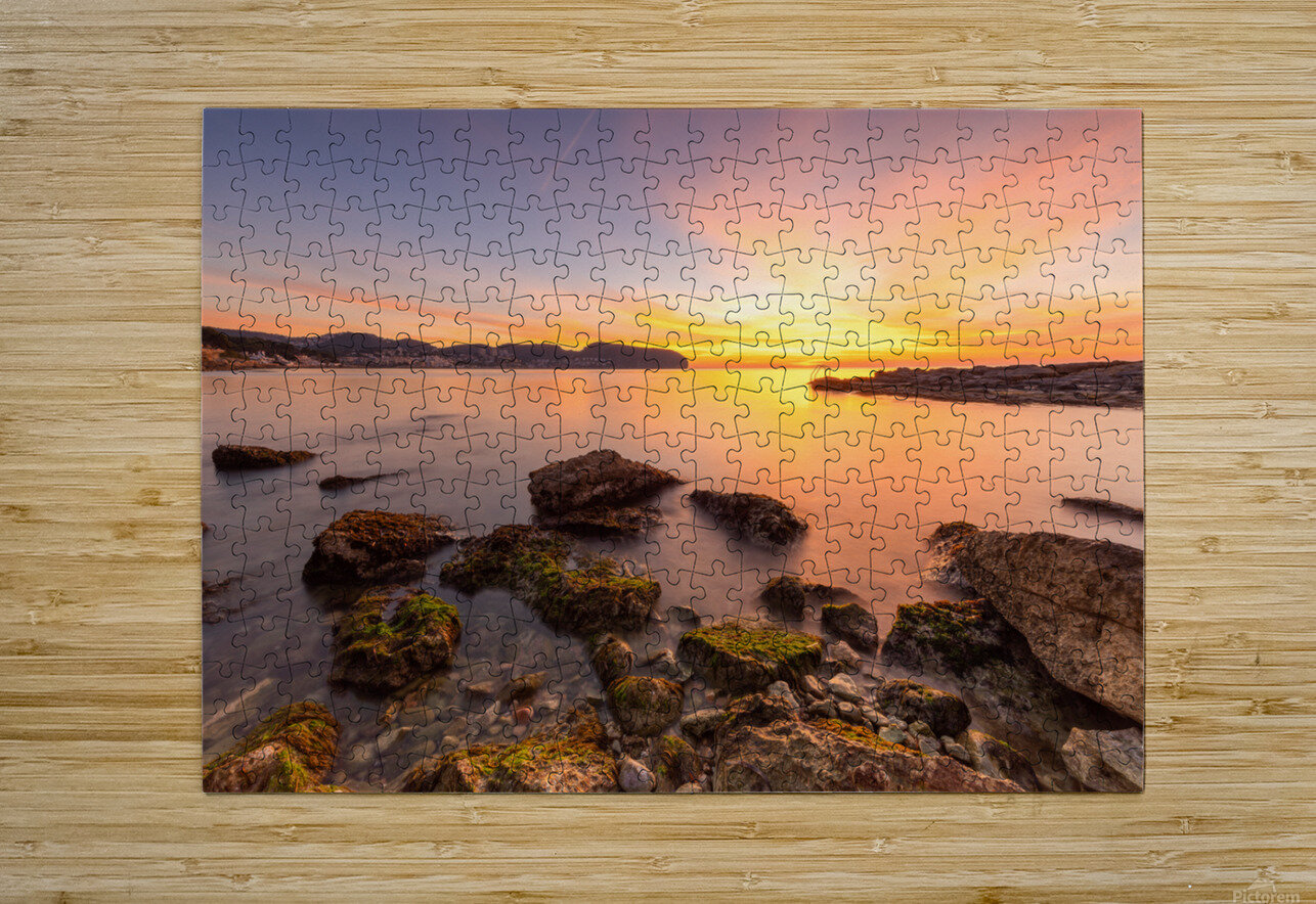 Sunrise in Moraira Uchral Chuluunbat Puzzle printing